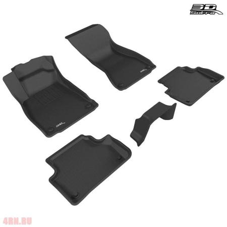 Коврики салона Sotra Liner 3D Lux для Audi A4 (2016-2025) (B9) № ST 74-00630