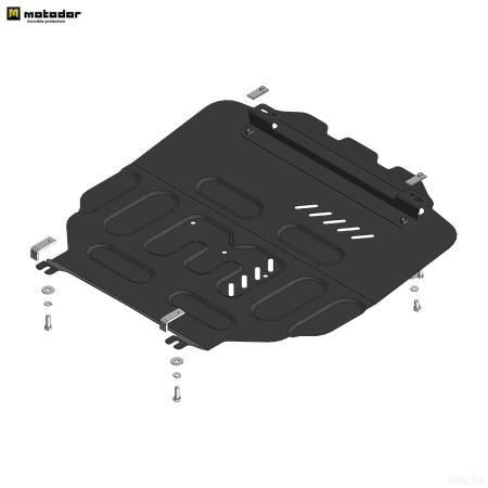 Защита двигателя и КПП для Suzuki Baleno (2022-2025) № 72402