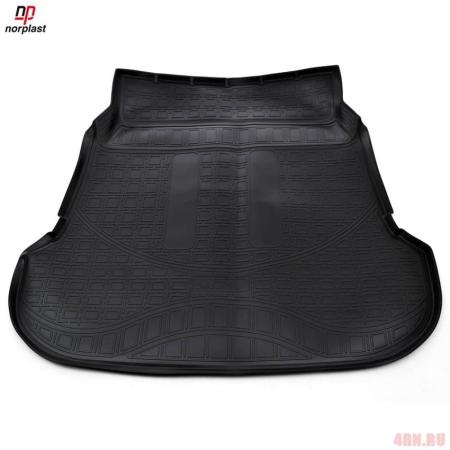 Коврик в багажник Norplast для Toyota Fortuner (2015-2025) 7 мест (сложенный 3 ряд) № NPA00-T88-231