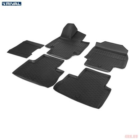 Коврик салона Rival для Toyota RAV4 (2019-2025) АКПП № 15706004