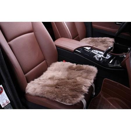 Накидка из натурального меха (длинный ворс, цельная шкура класс А) № KD078