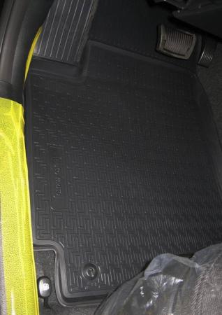 Комплект ковриков салона и багажника для Kia Rio хэтчбек (2011-2016) № K12803001-8