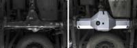 Защита дифференциала для Toyota Hilux 4WD (2015-2025) № 2333.9527.1.6