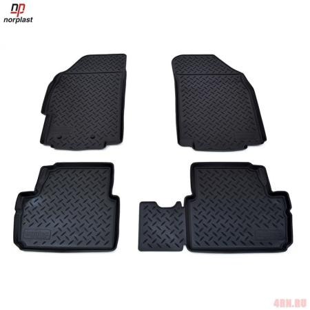 Коврики салона Norplast для Chevrolet Spark (2011-2015) № NPL-Po-12-28