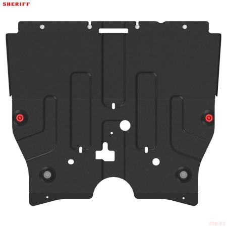 Защита картера и КПП для Nissan Qashqai (2022-2025) № 15.5073