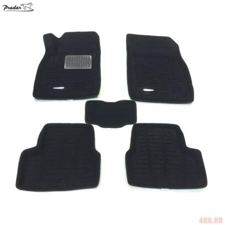 Коврики салона Pradar 3D текстильные для Opel Astra J (2010-2015) № SI 09-00131