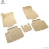 Коврики салона Norplast 3D бежевые для Nissan X-Trail (2015-2022) № NPA11-C61-812-B
