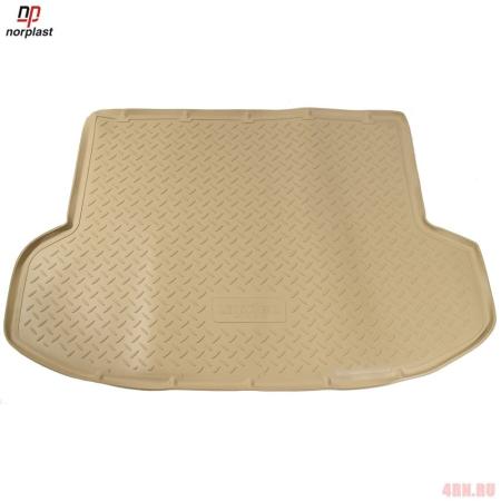 Коврик в багажник Norplast бежевый для Hyundai ix35 (2010-2015) № NPL-P-31-14-B