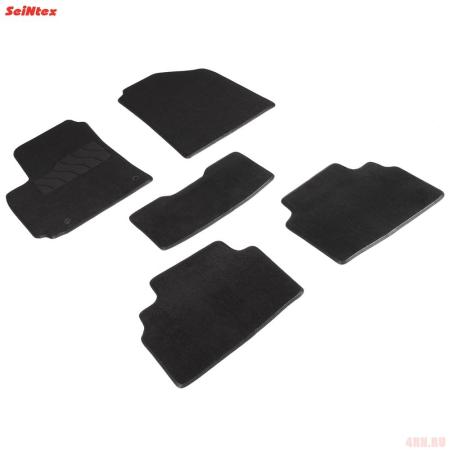 Коврики салона Lux текстильные для Kia Seltos (2020-2025) № 94646