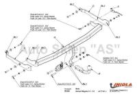 Фаркоп Imiola для Renault Megane 2 хэтчбек (2002-2008) № R.030