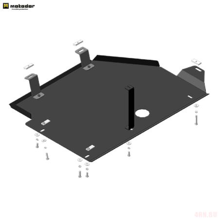 Защита предпусковой подогреватель для Volkswagen Transporter T6 (2015-2025) № 02743