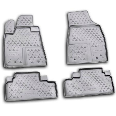 Коврики салона Element для Lexus RX 350 (2009-2012) серые № NLC.29.10.211k