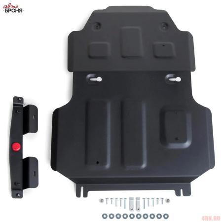 Защита радиатора и картера для Toyota Land Cruiser 300 (2021-2025) № 111.09559.1