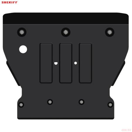 Защита картера для Volkswagen Touareg (2018-2025) № 26.4314