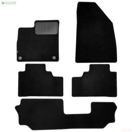 Коврики салона текстильные Premium для GAC GS8 (2021-2023) 5 шт. № KLEVER0310500222110kh