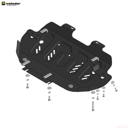 Защита радиатора для JAC T9 (2024-2025) № 78315