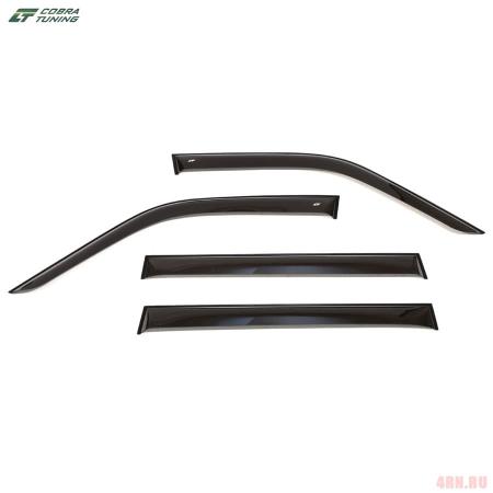 Дефлекторы боковых окон для УАЗ Patriot Sport (2005-2025) № U0003