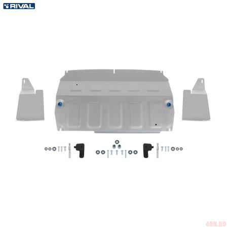 Защита картера и КПП (c пыльниками) для Chery Tiggo 4 (2019-2025) № 333.0922.1