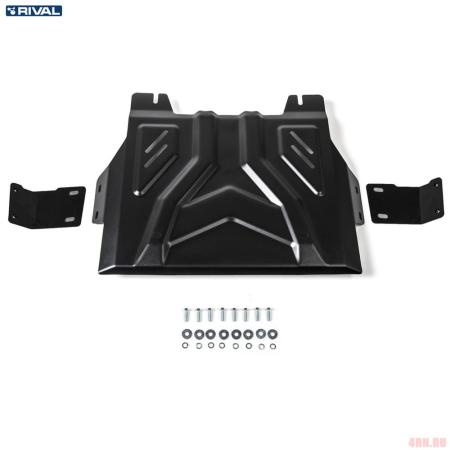 Защита раздаточной коробки для Mitsubishi Pajero Sport (2016-2025) № 222.4048.2