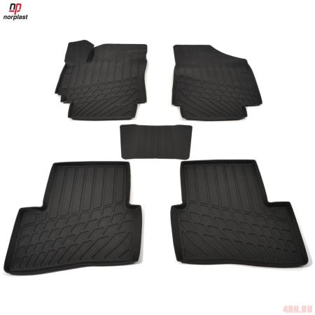 Коврики салона Norplast 3D для Hyundai Creta (2016-2020) № NPA11-C31-050