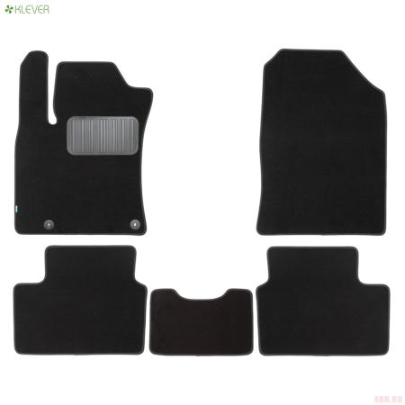 Коврики салона текстильные Premium для Kia Ceed универсал (2018-2025) 5 шт. № KLEVER0502507422110kh