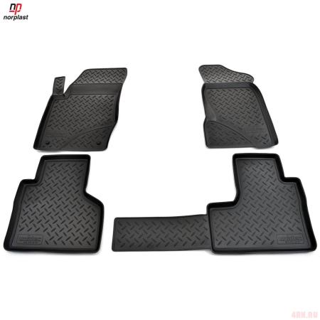 Коврики салона для Lada (ВАЗ) Niva Travel (2020-2025) № NPL-Po-12-51-1