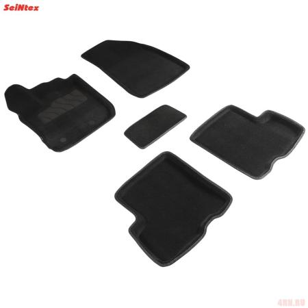 Коврики салона 3D текстильные для Renault Duster 4WD (2021-2025) № 96148