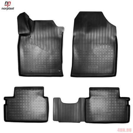 Коврики салона Norplast 3D для Kia Ceed (2018-2025) № NPA11-C43-056