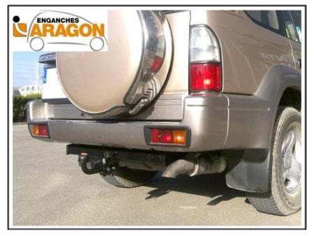 Фаркоп Aragon для Toyota Land Cruiser J95 (1996-2002) № E6400CA