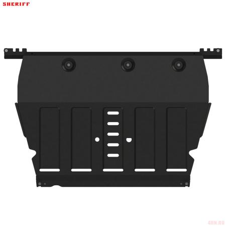 Защита картера и КПП для Peugeot Traveller (2020-2025) № 17.4758