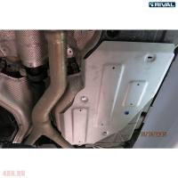 Защита топливного бака для Mercedes GLE-Class (вкл. Coupe) (2015-2019) 2 части № 333.3931.1