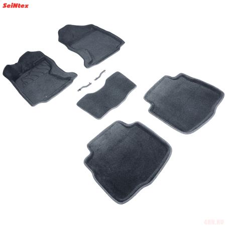 Коврики салона 3D текстильные для Subaru Outback (2021-2025) серые № 30309