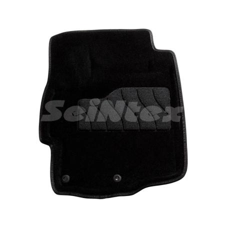 Коврики салона 3D текстильные для Mitsubishi Outlander XL (2007-2012) бежевые № 84144