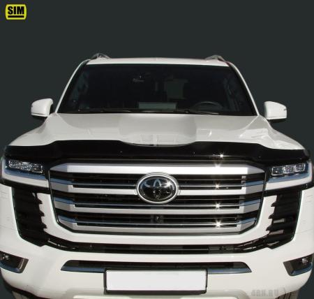 Дефлектор капота для Toyota Land Cruiser 300 (2021-2025) № STOLCR2112