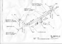 Фаркоп Imiola для Toyota Corolla E120 хэтчбек (2002-2007) № T.021
