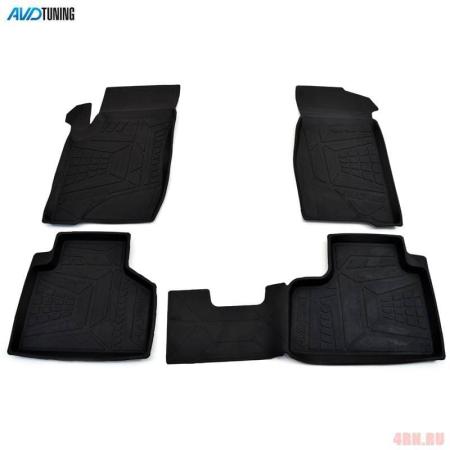 Коврики салона AVD Tuning для Chevrolet Niva (2002-2009) № ADRPLR0232