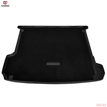 Коврик багажника комбинированный для Audi Q7 (2015-2025) (7 мест, сложенный 3 ряд) № NPA00-T05-775-CM