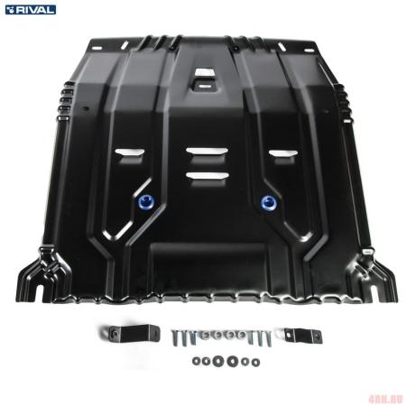 Защита картера и КПП "Цинк" для Kia Sportage (2018-2021) № ZZZ.2375.1