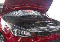  упоры капота для kia rio седан, хэтчбек x-line iv (2017-2023) 2 шт. № ukirio021