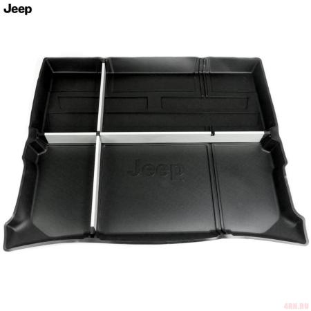 Коврик багажника оригинальный для Jeep Cherokee (2014-2023) с разделями № 82213915