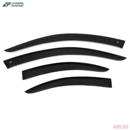 Дефлекторы боковых окон Cobra для Nissan Almera (N16) седан (2000-2006) № N10106