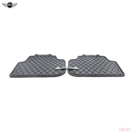 Коврики салона 3D задние оригинальные для Mini Clubman (F54) (2015-2025) серые № 51472408523