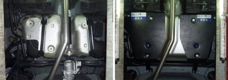 Защита топливного бака для Opel Mokka (2012-2016) № 111.4211.1