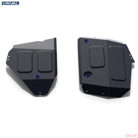 Защита топливного бака для Jeep Compass 4WD (2018-2025) № 111.2742.1