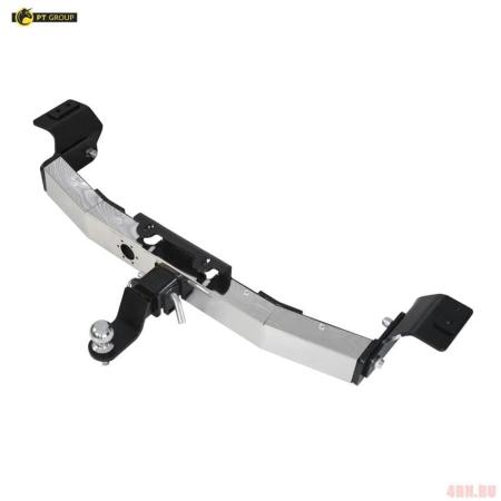Фаркоп PT Group с хромированной накладкой для Toyota Land Cruiser Prado 150 (2009-2013) № 09021501