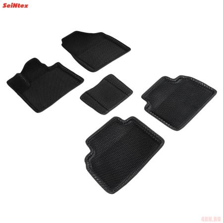 Коврики салона Eva 3D "ромб" для Hyundai Tucson (2021-2025) № 96500