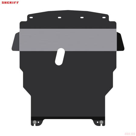 Защита двигателя и КПП для Faw Vita (2006-2010) № 28.1247