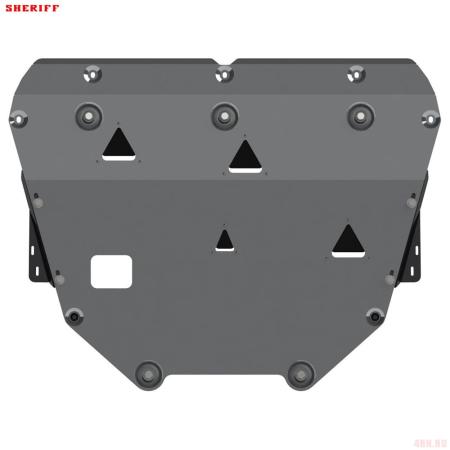 Защита картера и КПП для Volvo XC40 (2018-2025) № 25.3909