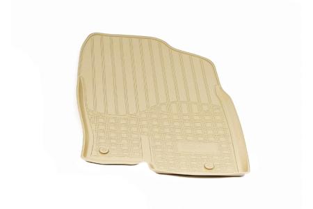 Коврики салона Norplast 3D для Mazda CX-5 (2017-2025) бежевые № NPA11-C55-683-B
