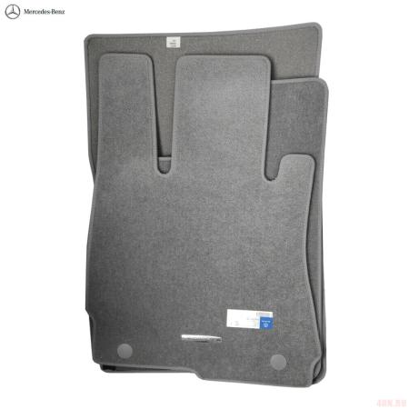 Коврики салона текстильные оригинальные для Mercedes S-Class (W221) (2005-2013) Long серые № B66294110